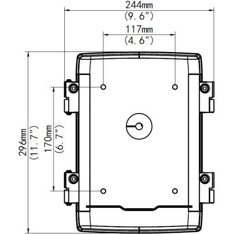 ALLNET Junctionbox/Montagebox for ALL-CAM2498-LEP