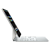 Apple Magic Keyboard iPad Pro 13 (M4) weiß (deutsch) – Ansicht 4