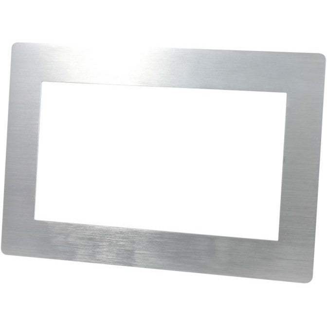 ALLNET Touch Display Tablet 14 Zoll zbh. Blende für Einbaurahmen Silber Breit