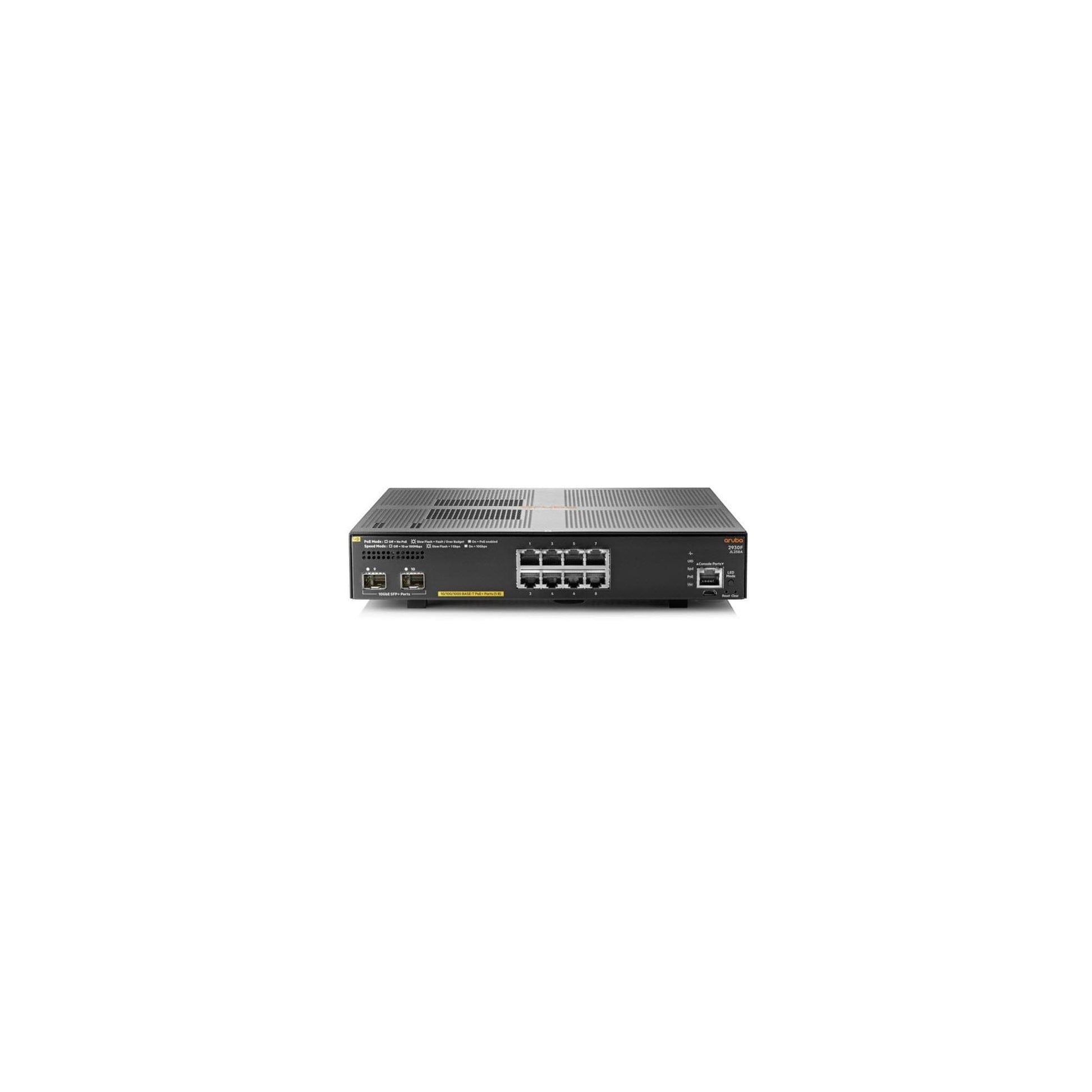 HP 2930F-8G-PoE+-2SFP+: 8 Port L3 Switch