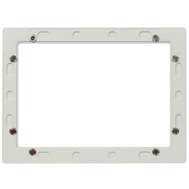ALLNET Touch Display Tablet 10 Zoll zbh. Blende für Einbaurahmen. weiß schmal