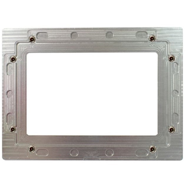 ALLNET Touch Display Tablet 12 Zoll zbh. Blende für Einbaurahmen. silber breit