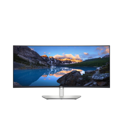 DELL UltraSharp U3824DW Computerbildschirm 95,2 cm (37.5") 3840 x 1600 Pixel Wide Quad HD+ LCD Schwarz, Silber