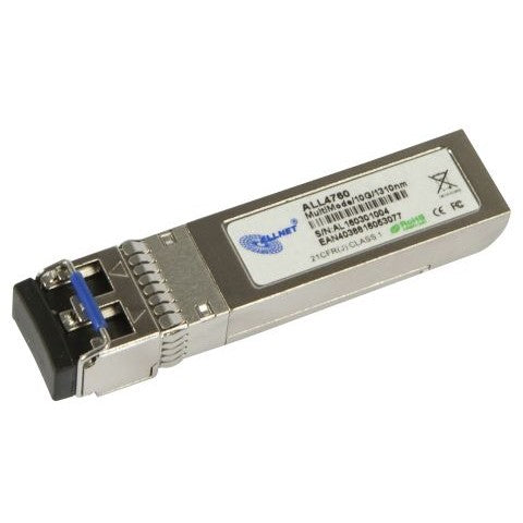 ALLNET Switch Modul ALL4760 SFP+(Mini-GBIC). 10Gbit Singlemode. bis 220m. LRM/LC. *nur für Multimode 50/125u Kabel OM1-4*