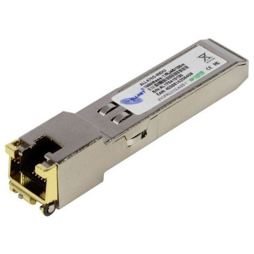 ALLNET Switch Modul ALL4765-INDU SFP(Mini-GBIC). 1000Mbit. RJ45(TP). Industrial -40/+85 Grad.