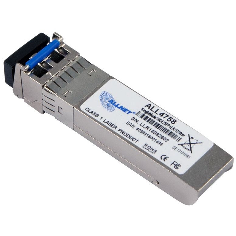 ALLNET Switch Modul ALL4758-INDU SFP+(Mini-GBIC). 10Gbit Singlemode. LR/LC. Industrial -40 -+85Grad. DDM. bis 20Km