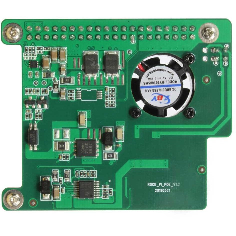 ALLNET Radxa Rock 3A zbh. PoE Hat / Shield 802.3AT