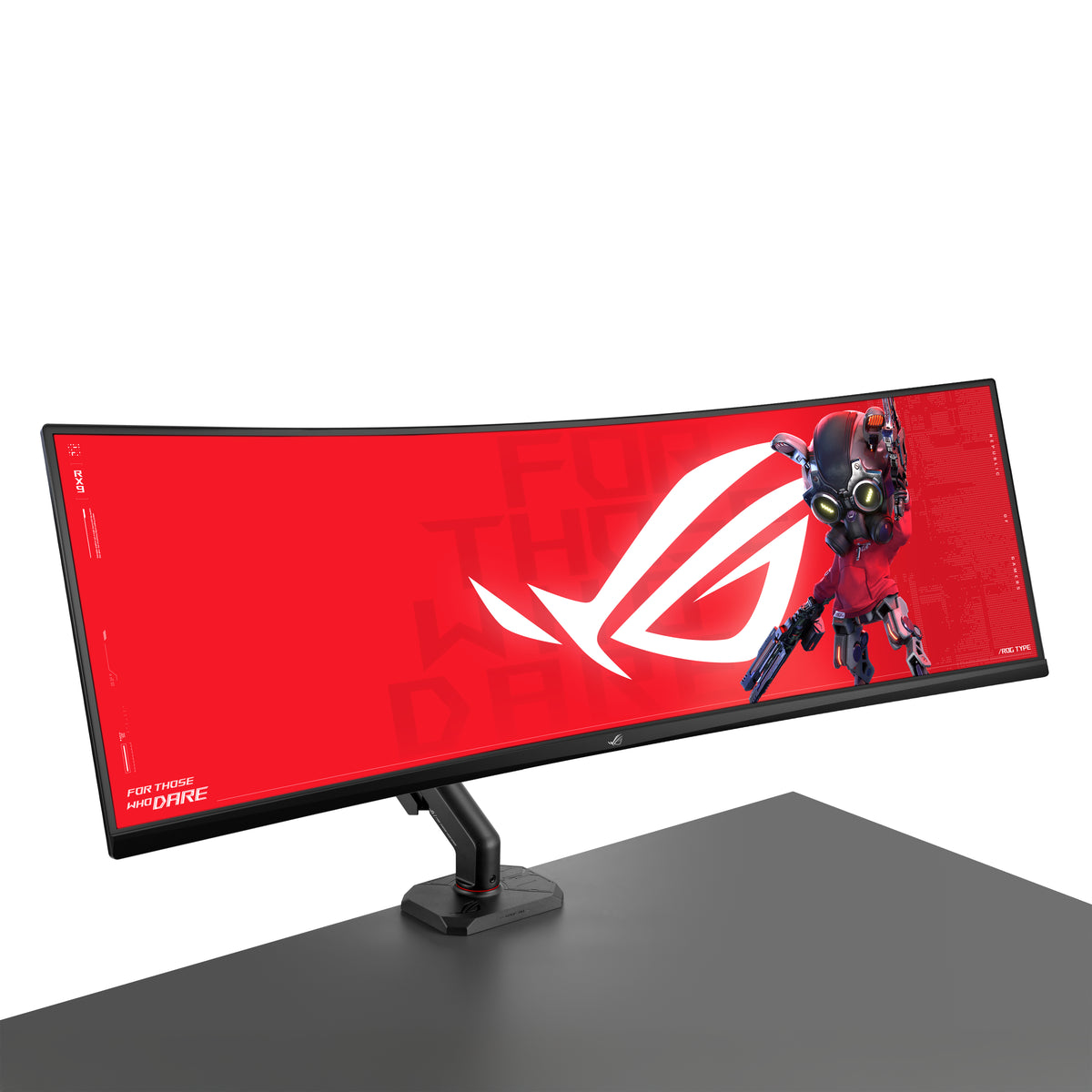 ASUS AAS01R 124,5 cm (49") Tisch/Bank Schwarz