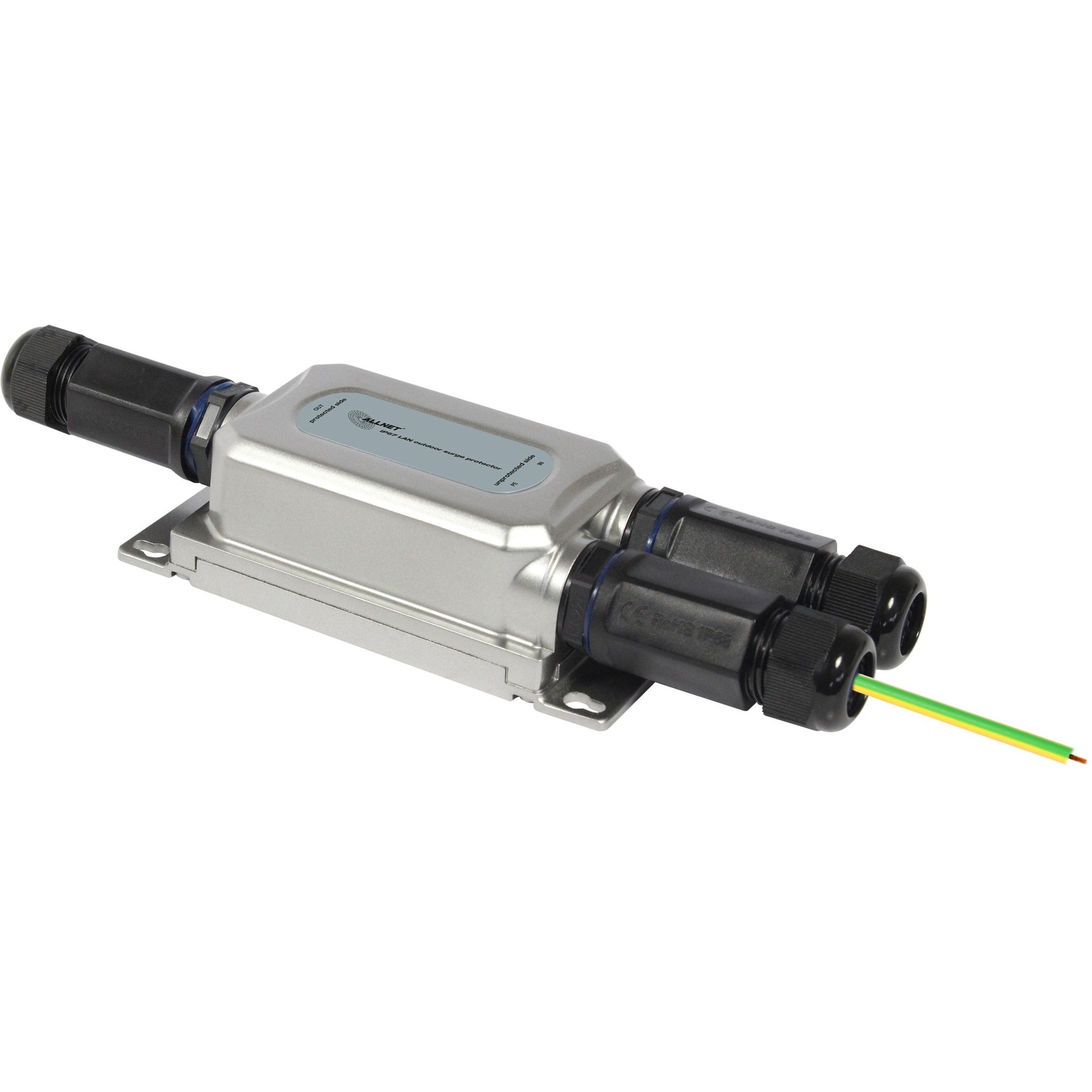 Z ALLNET TP Cat 6 Überspannungs-/Blitzschutz Surge Protector ALL95102O IP66 Outdoor