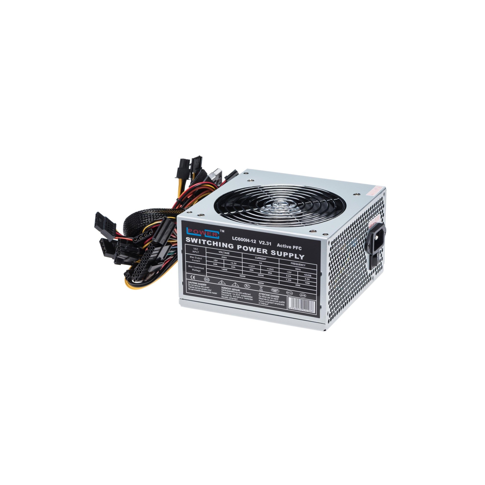 Netzteil LC Power, Office Serie 600W