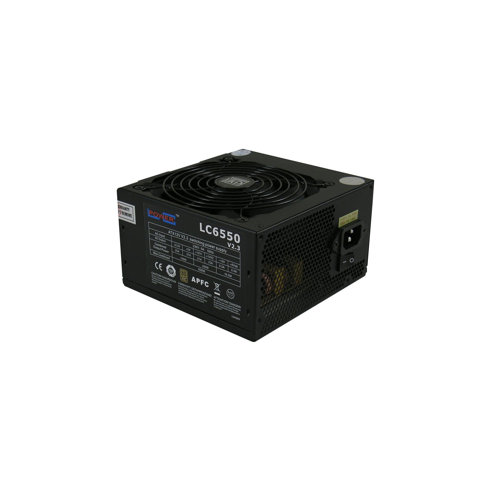 Netzteil LC Power, Super Silent Serie 550W