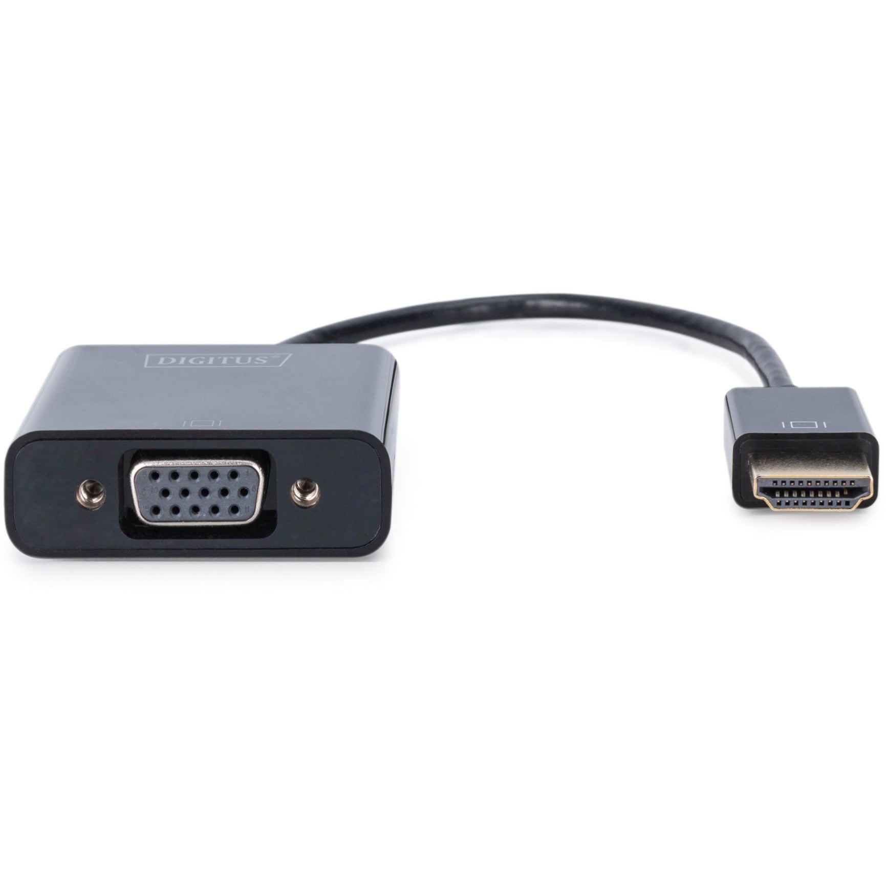 DIGITUS HDMI-Konverter HDMI-A -> VGA(D-Sub) schwarz
