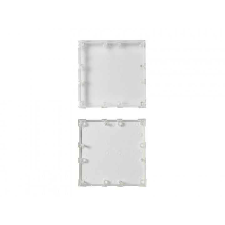 ALLNET BrickRknowledge Kunststoffschale 2x2 transparent oben und unten 10er Pack