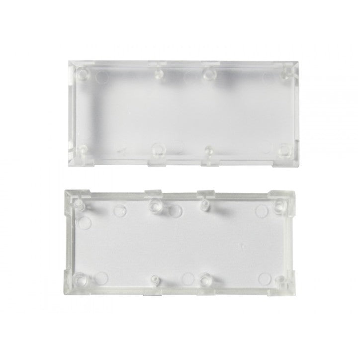 ALLNET BrickRknowledge Kunststoffschale 2x1 transparent oben und unten 10er Pack