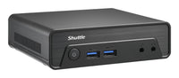 Shuttle Nano PC NE1010XA, Intel N 100, 8GB DDR4, 250GB M.2, 1x HDMI, 1x DP, 6x USB, 1x LAN, VESA, lüfterlos, 24/7 Dauerbetrieb