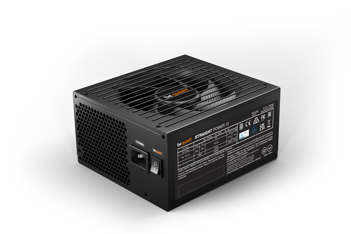 be quiet! Straight Power 12 Netzteil 750 W 20+4 pin ATX ATX Schwarz