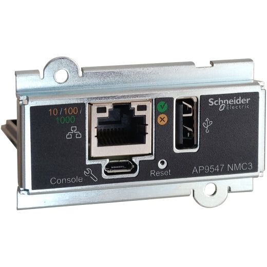 APC Netzwerkmanagement-Karte, USV Netzwerkmanagement-Karten, für Easy UPS 3 Serie, 3-Phasen, Fernüberwachung und -verwaltung der USV