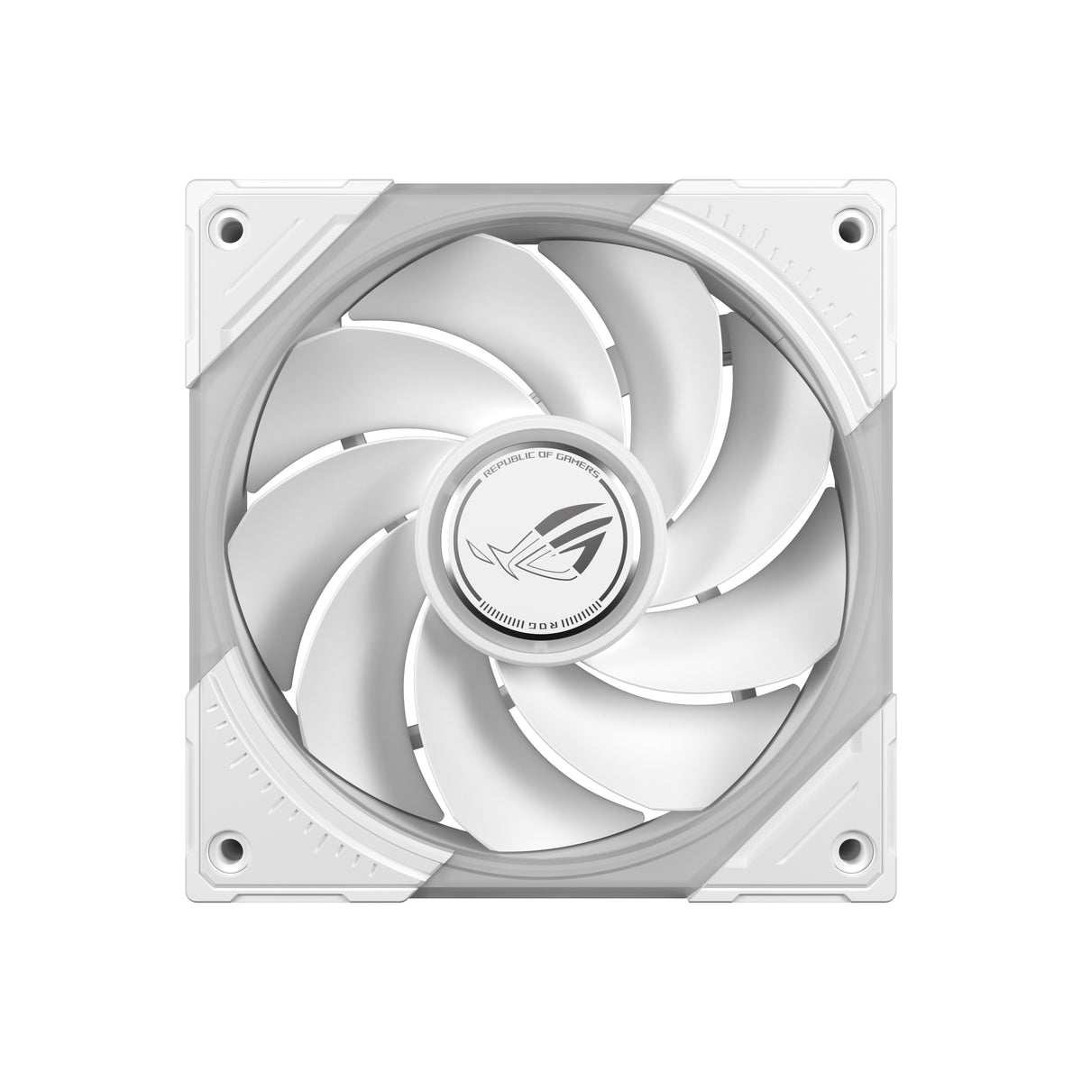 ASUS ROG Eurux GR120 ARGB Reverse Fan White Edition - Triple Pack Computergehäuse Ventilator 12 cm Weiß 3 Stück(e)
