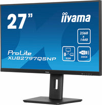 iiyama ProLite XUB2797QSNP-B1 Computerbildschirm 68,6 cm (27") 2560 x 1440 Pixel Quad HD LED Schwarz