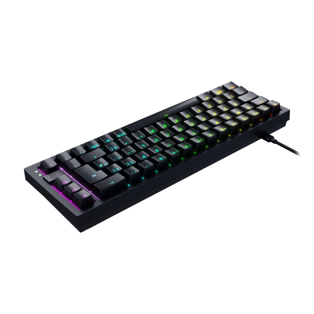 CHERRY K5V2 Compact Tastatur Gaming USB QWERTZ Deutsch Schwarz