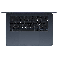 Apple Apple MacBook Air: Apple M4 chip with 10-core CPU and 10-core GPU, 16GB, 256GB SSD - Midnight – Ansicht 2