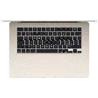 Apple Apple MacBook Air: Apple M4 chip with 10-core CPU and 10-core GPU, 16GB, 256GB SSD - Starlight – Ansicht 2