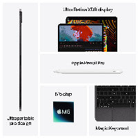 Apple iPad Pro M5 Wi-Fi + Cellular 512GB with standard glass - Silver – Ansicht 8