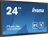 iiyama TF2438MSC-B1 Computerbildschirm 60,5 cm (23.8") 1920 x 1080 Pixel Full HD LED Touchscreen Schwarz