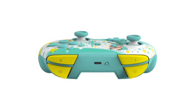 Turtle Beach Rematch-Controller: Rosalina – Offiziell lizenziert für Nintendo Switch 1 und 2, kabellos, TMR-Thumbsticks, anpassbares RGB, wiederaufladbarer Akku