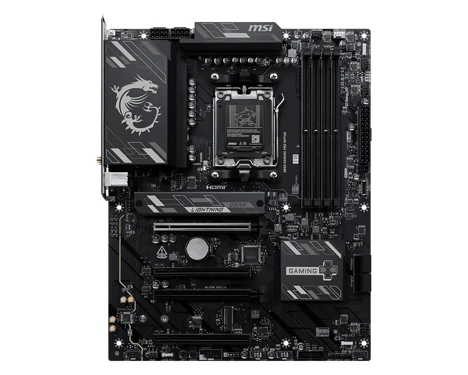 MSI B850 GAMING PRO WIFI6E Motherboard AMD B850 AM5 Socket ATX