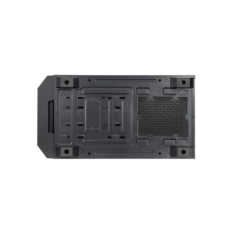Chieftec AZ-01B-OP Computer-Gehäuse Mini Tower Schwarz