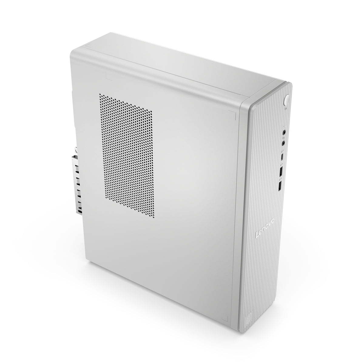 Lenovo IdeaCentre Tower 08AKP10 AMD Ryzen™ 7 250 32 GB DDR5-SDRAM 1 TB SSD Windows 11 Home SFF PC Grau