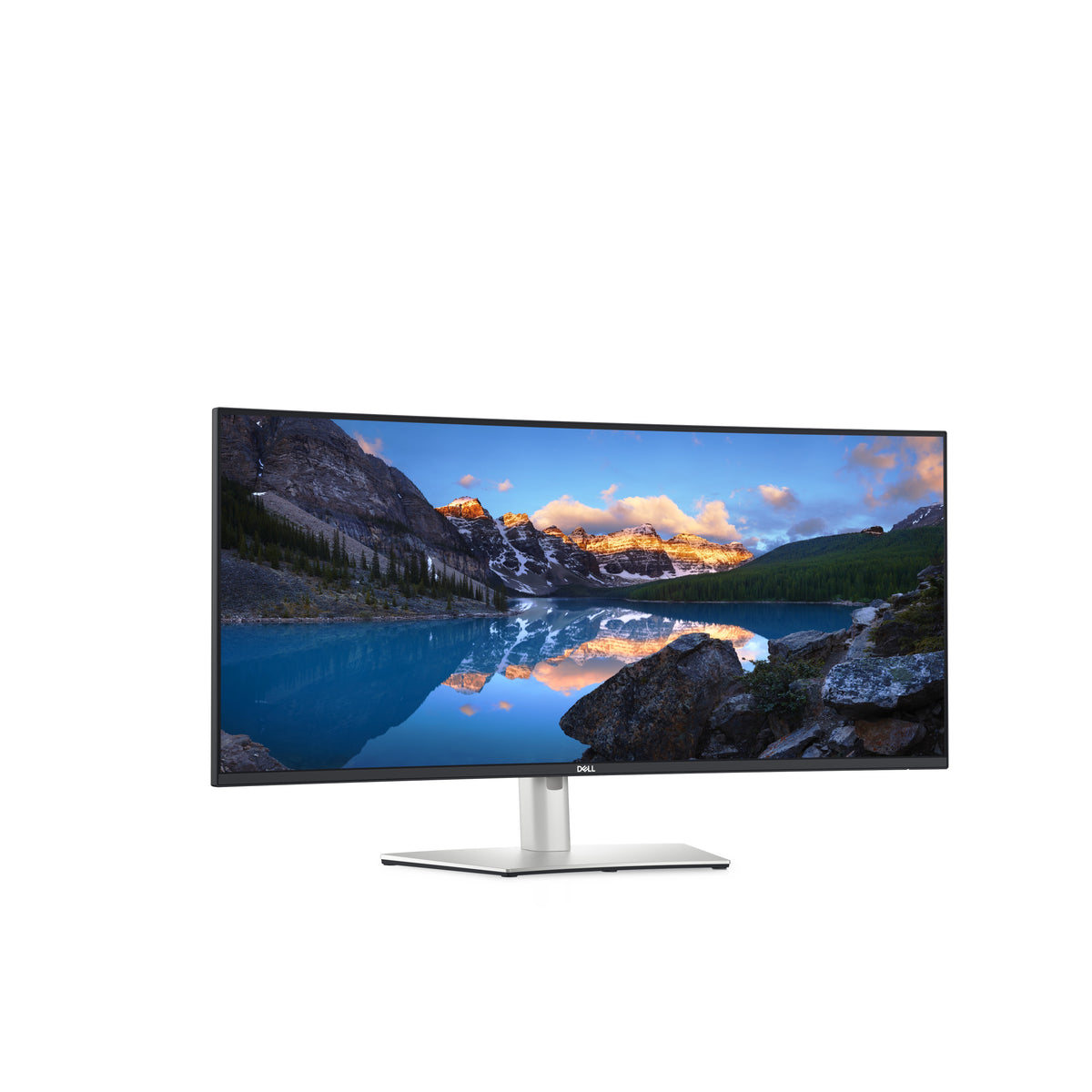 DELL UltraSharp U3824DW Computerbildschirm 95,2 cm (37.5") 3840 x 1600 Pixel Wide Quad HD+ LCD Schwarz, Silber