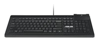 ASUS Smart Card Keyboard KU100 Tastatur Heimbüro USB QWERTZ Deutsch Schwarz