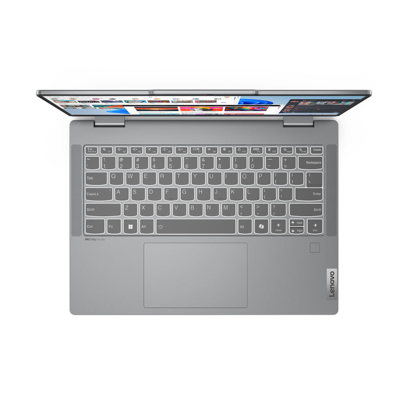 Lenovo IdeaPad 5 2-in-1 14IRH9 Intel® Core™ i7 i7-13620H Hybrid (2-in-1) 35,6 cm (14") Touchscreen WUXGA 16 GB LPDDR5x-SDRAM 1 TB SSD Wi-Fi 6 (802.11ax) Windows 11 Home Deutsch Grau