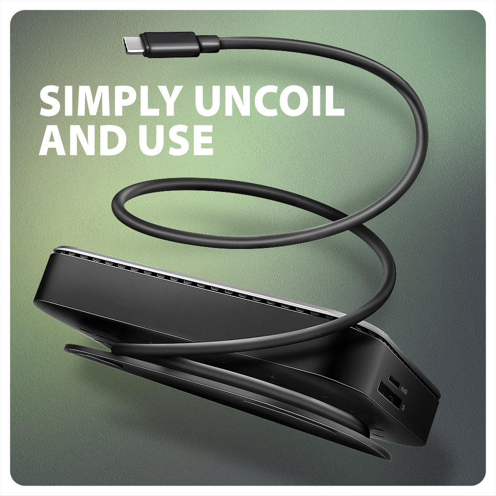 Axagon HMC-UFO USB-C Hub M.2 SATA/NVMe 1 Gbit/s Ethernet 384 kHz Audio Kabelgebunden USB 3.2 Gen 2 (3.1 Gen 2) Type-C Schwarz