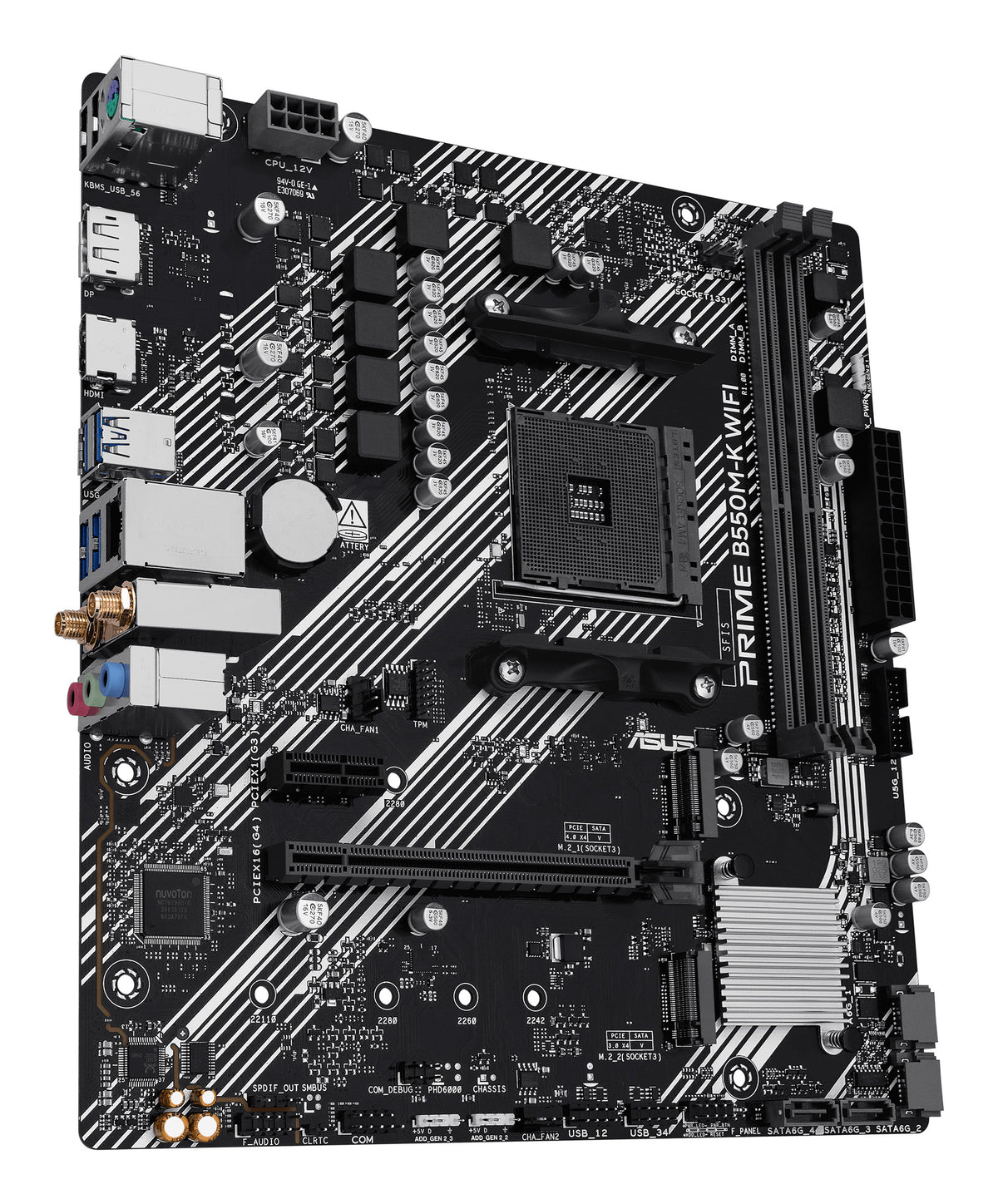 ASUS PRIME B550M-K WIFI AMD B550 Sockel AM4 micro ATX