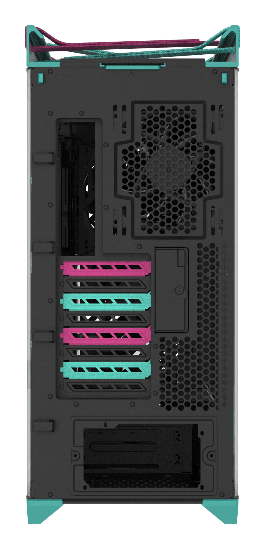 ASUS ROG Strix Helios II Hatsune Miku Edition Midi Tower Mehrfarbig