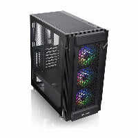 Thermaltake Versa T27 ATX Mid Tower Black Tempered Glass Side Panel ARGB