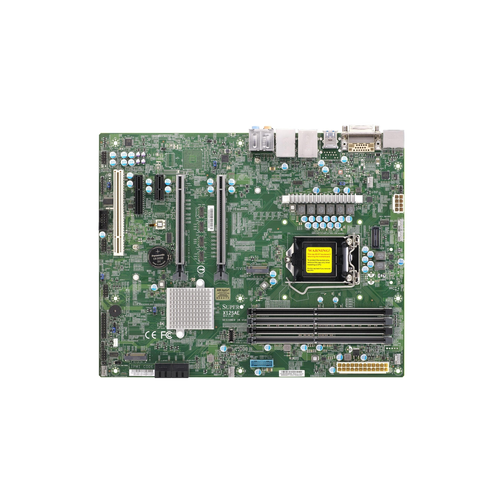 Supermicro X12SAE: LGA1200 i3-i9Core 10th