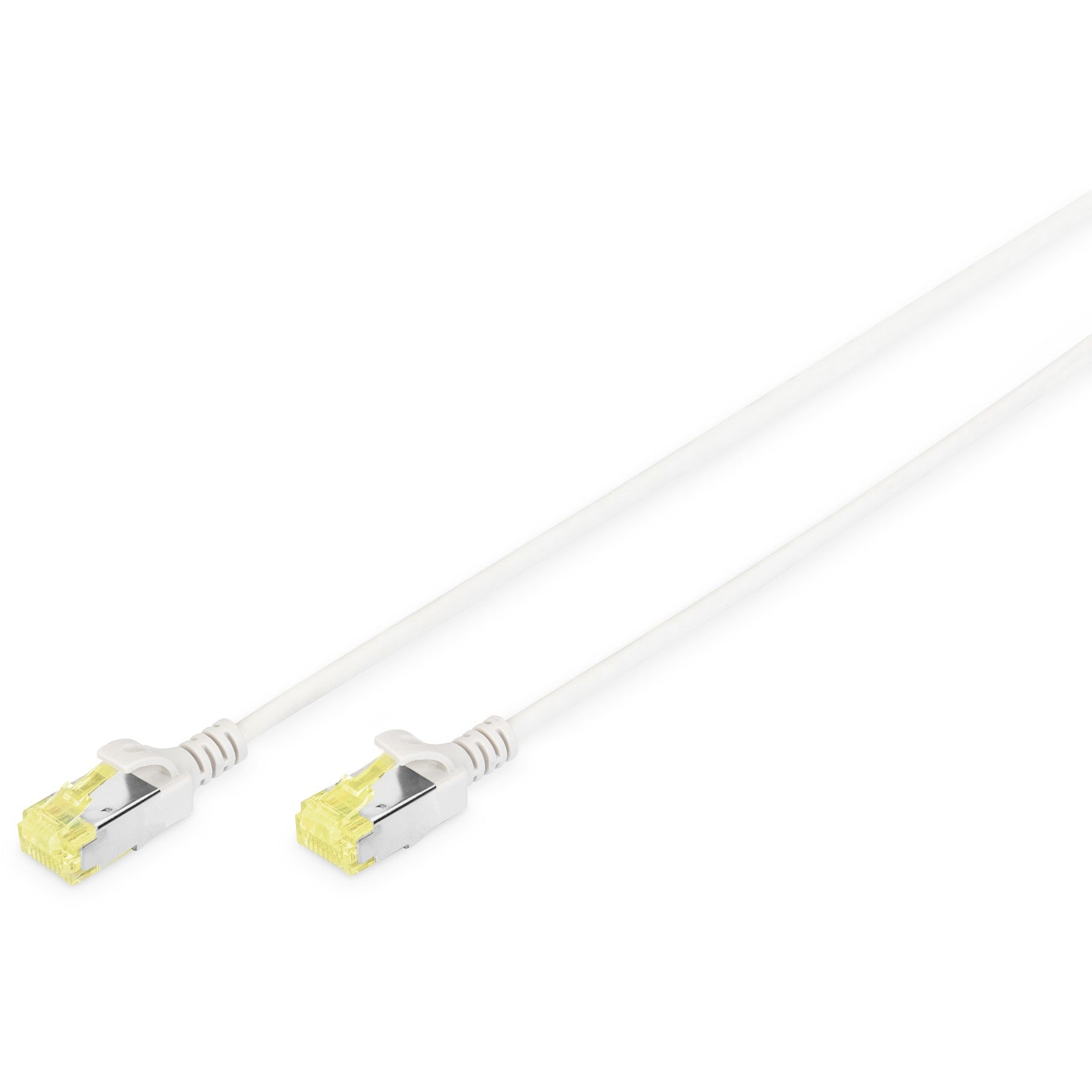 DIGITUS CAT 6A U/FTP Slim Patchkabel 2m grau