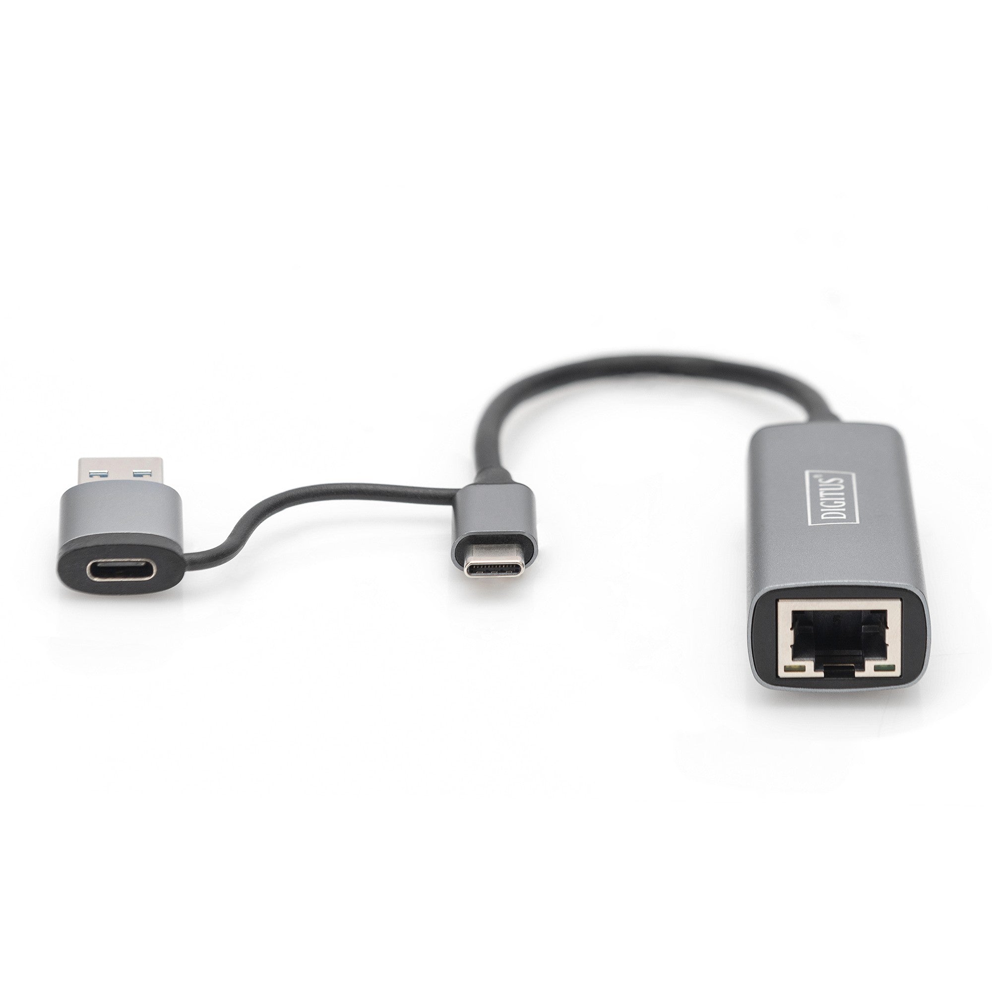 USB-C Adapter DIGITUS USB3.0/USB C 3.1 > 2.5G Ethernet