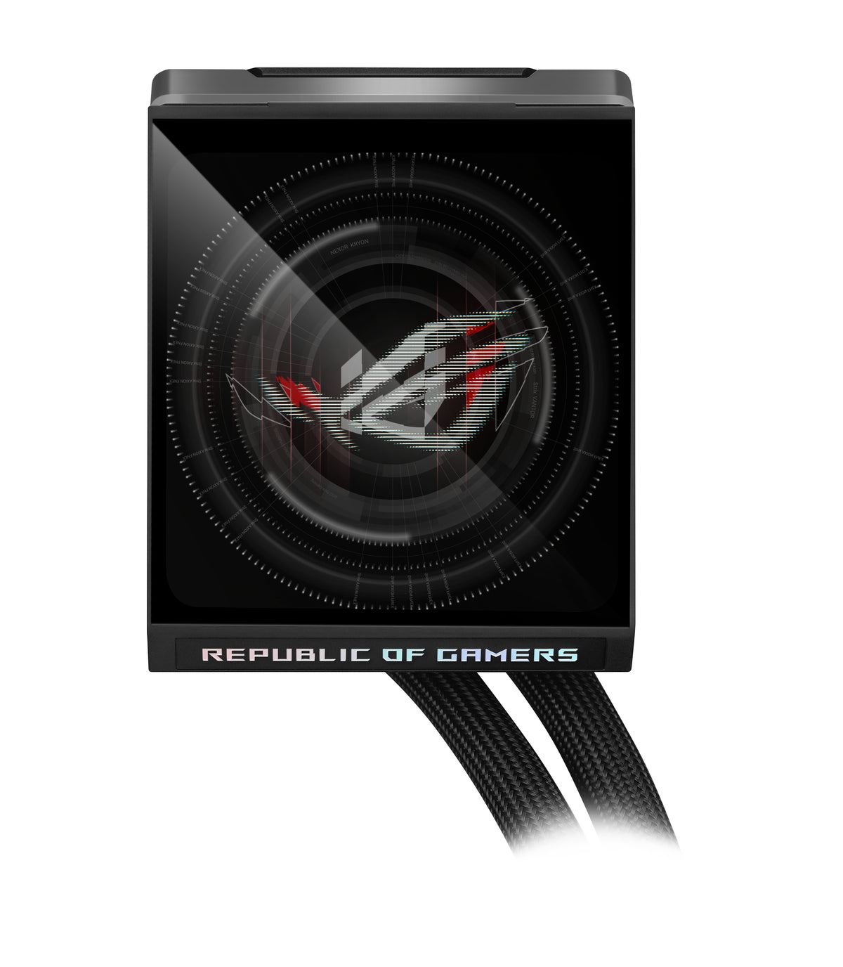 ASUS ROG Strix LC IV 360 ARGB LCD Prozessor Flüssigkeitskühlung 12 cm Schwarz