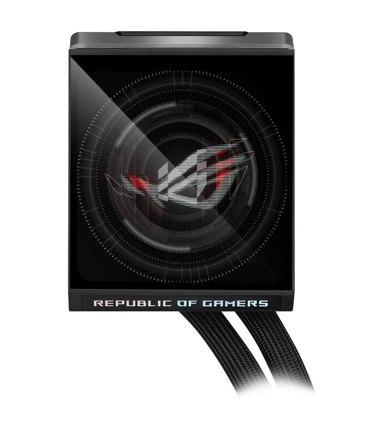 ASUS ROG Strix LC IV 360 ARGB LCD Prozessor Flüssigkeitskühlung 12 cm Schwarz