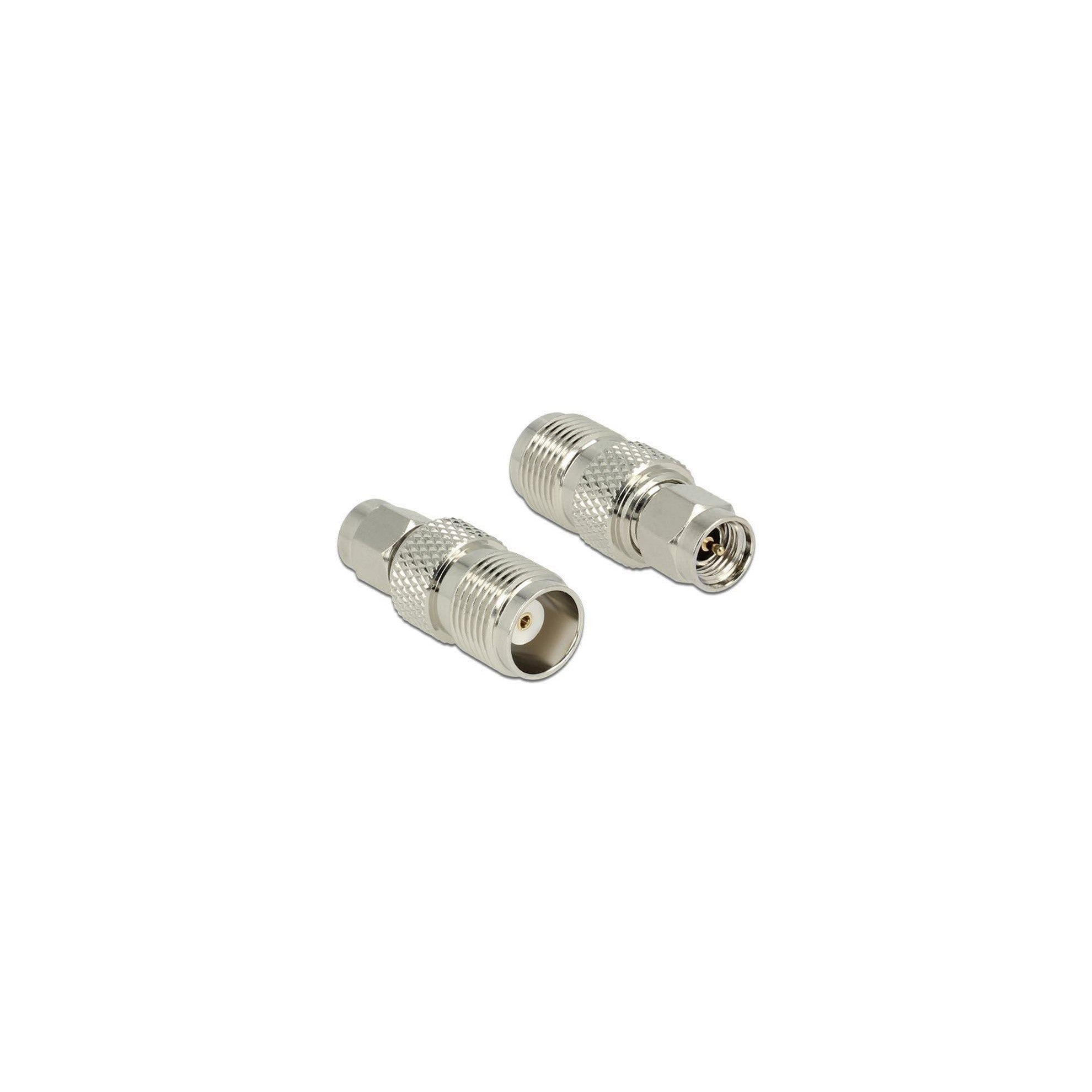 Delock  TNC-Buchse zu SMA-Stecker Adapter