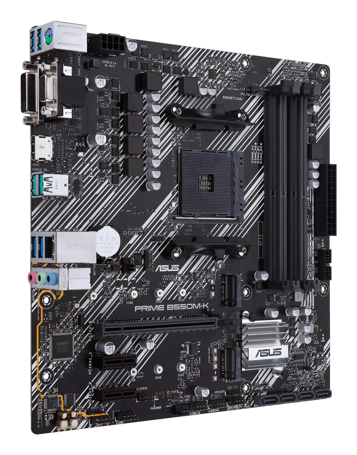 ASUS PRIME B550M-K AMD B550 Sockel AM4 micro ATX