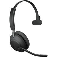Jabra Evolve2 65 Mono MS + Ladestation + Link 380a. schwarz