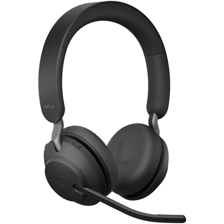 Jabra Evolve2 65 Stereo MS + Ladestation + Link 380 USB-C. schwarz