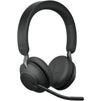 Jabra Evolve2 65 Stereo MS + Ladestation + Link 380 USB-C. schwarz