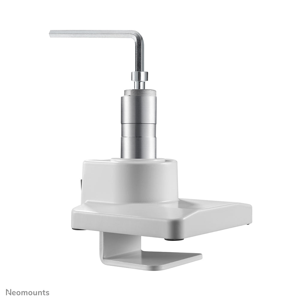 Neomounts NM-D775WHITEPLUS Monitorarm 10-49" - Gasfeder - Topfix - 180°-Stopp